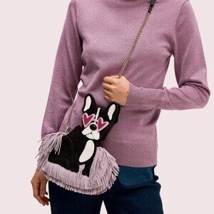 Kate Spade Black Leather Crossbody Wallet | New With Tags